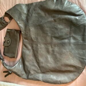 Hobo Gray Handbag &Wallet